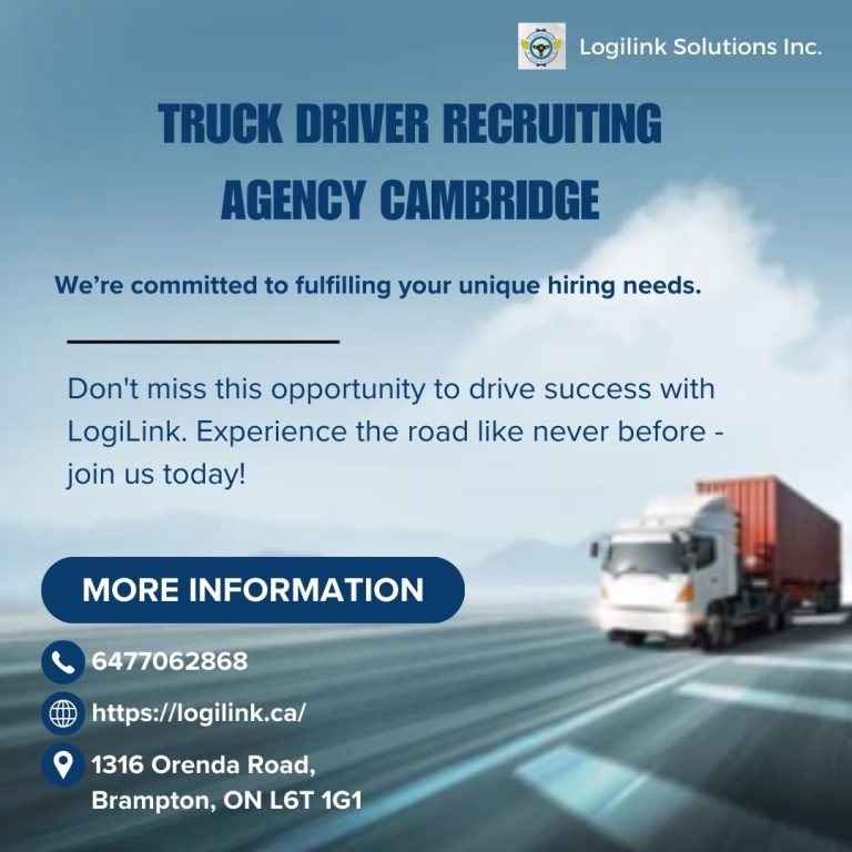 Truck Driver Recruiting Agency Cambridge 768x768